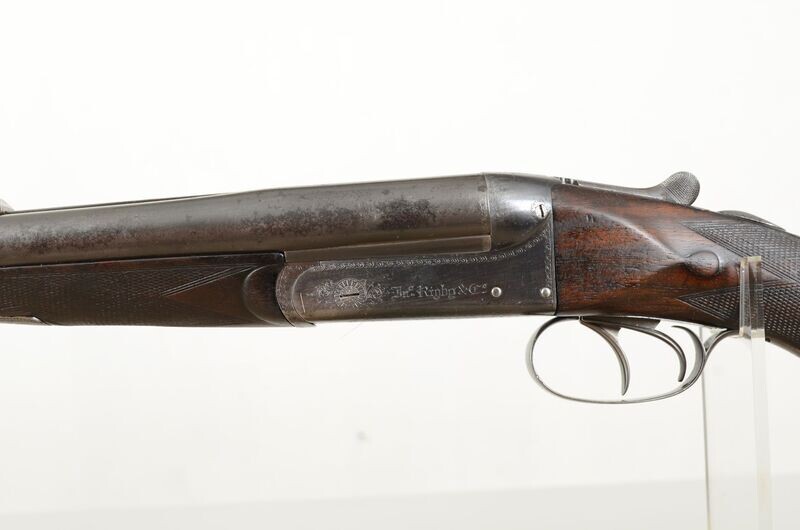 JOHN RIGBY BOXLOCK 450 NE DOUBLE RIFLE