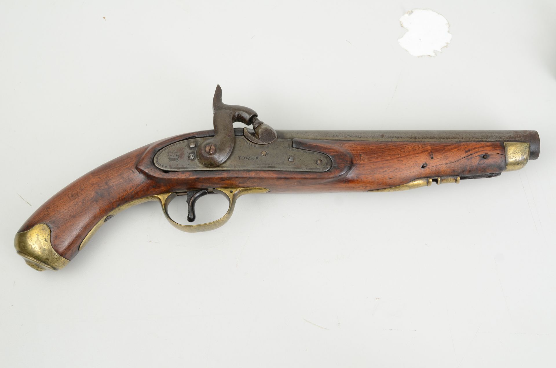 BRITISH TOWER PERCUSSION PISTOL EAST INDIA VARIATION