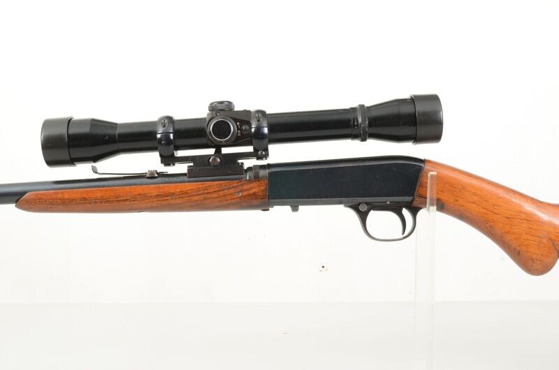 FN Browning SA 22 1st model - Take-down in 22 short - vintage scope with quick release latch