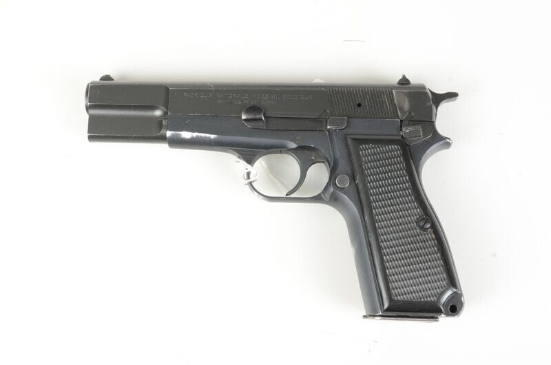 Pair of ALLU frame FN GP 9mm pistols ( Belgian Rijkswacht / Gendarmerie )