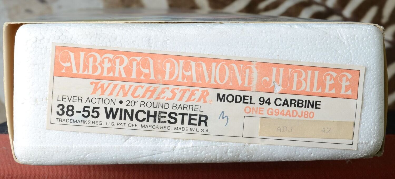 Original Rifle Box	Mod 94 - Carbine  38-55 alberta Diamond Jubilee 1980 - 2700 pr