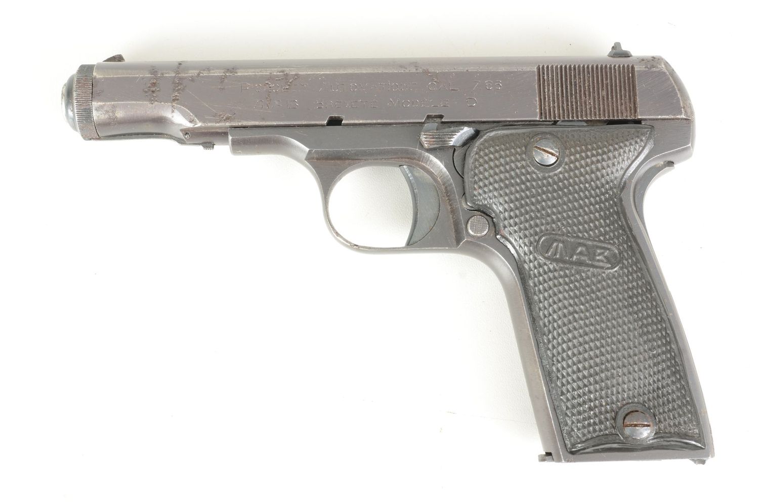 MAS Model D ( wartime produced  & marked pistol in 7.65mm )