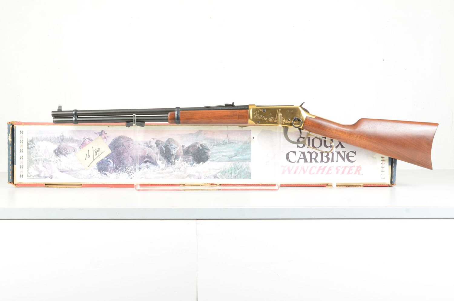 WINCHESTER SIOUX CARBINE GOLD WASH FRAME 30-30