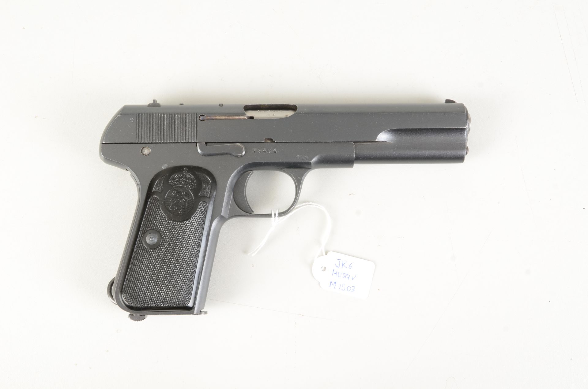 Husqvarna Model 1907 9mm Browning Long ( 9x20mm) Swedish army pistol