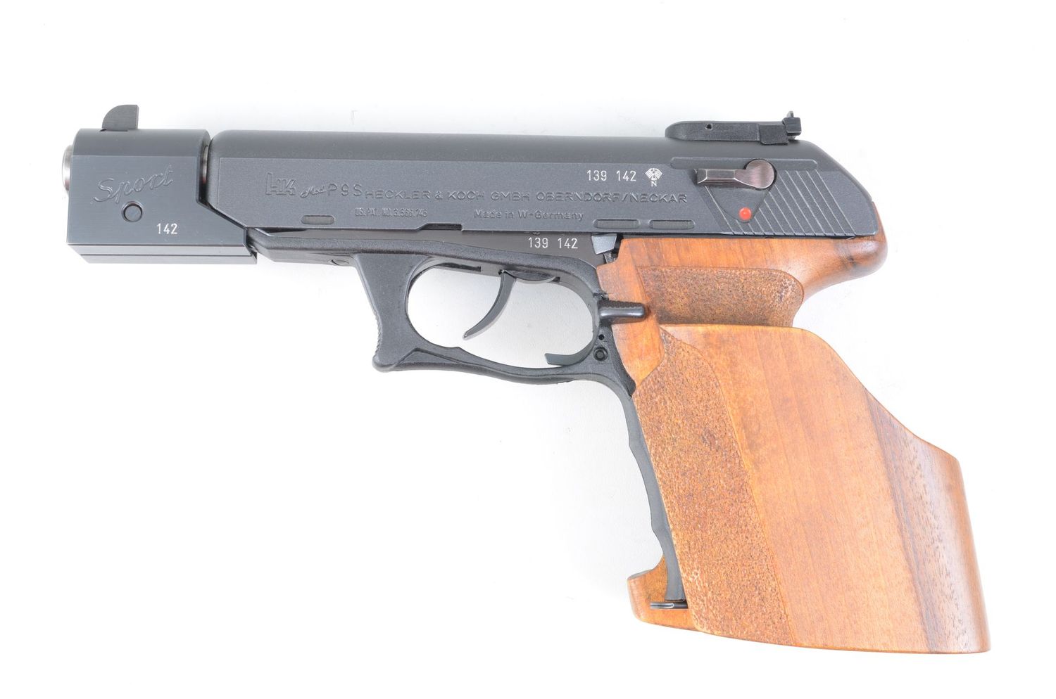 Heckler & Koch PS9 sport 9x19 full set with acc