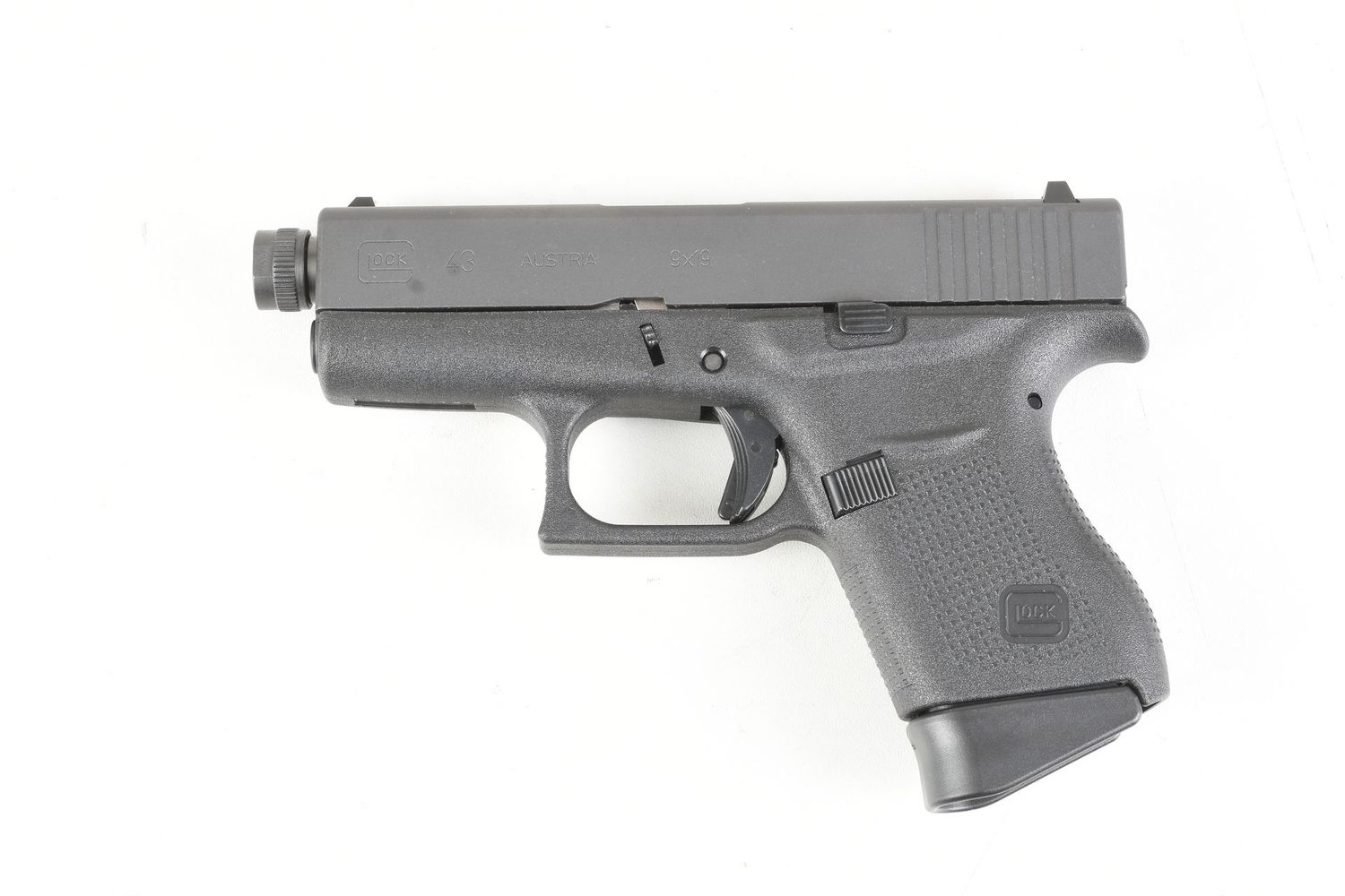 Glock Gen 5 Model 43 Slim line / M12x0.75 TB 9x19 Pistol