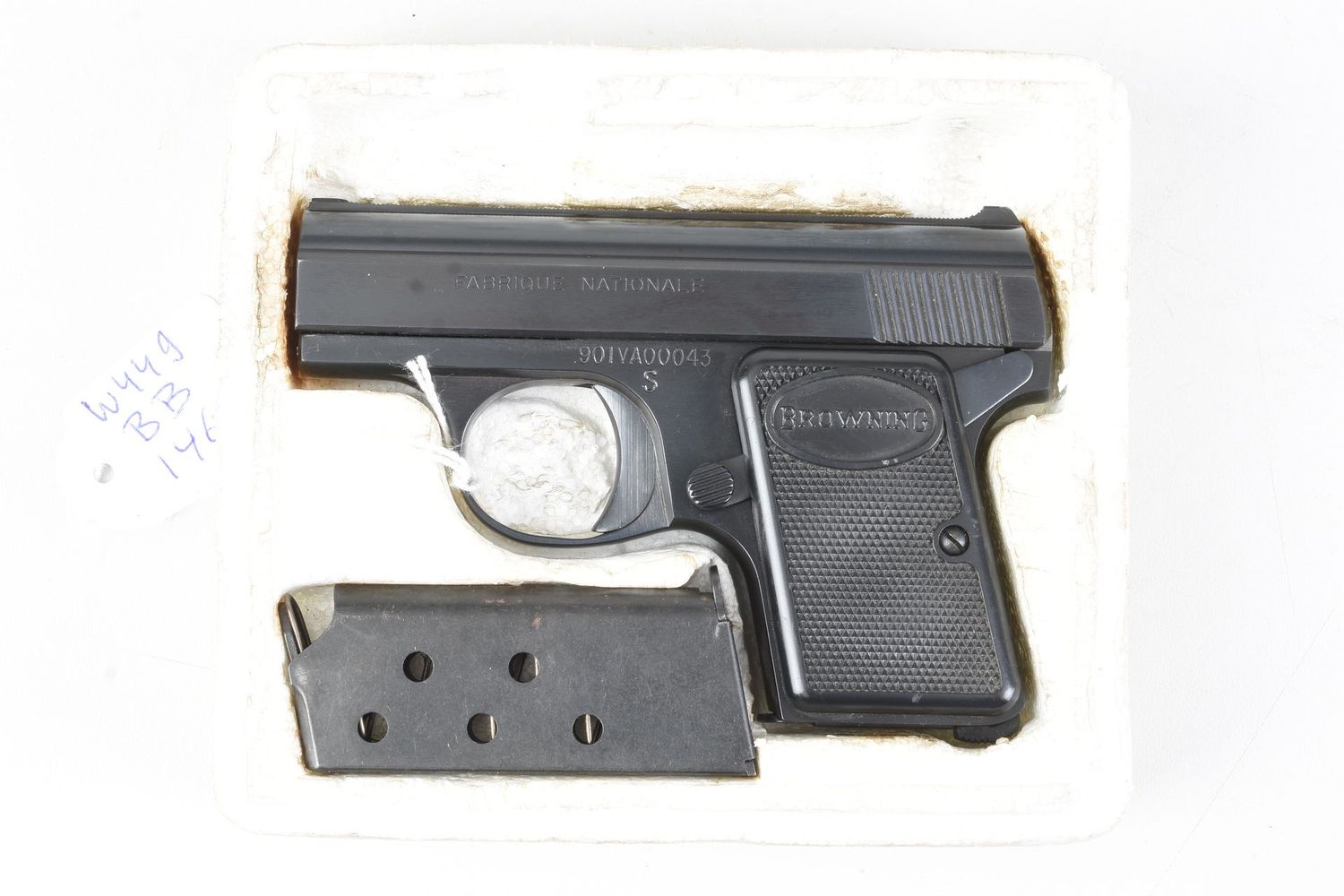 FN HERSTAL BABY BROWNING 25 ACP new in box