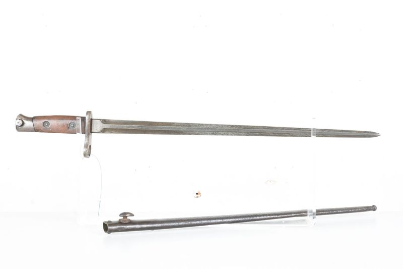 Knife Bayonet with scabbard for Mle 89-16/36 Belgian Mauser
