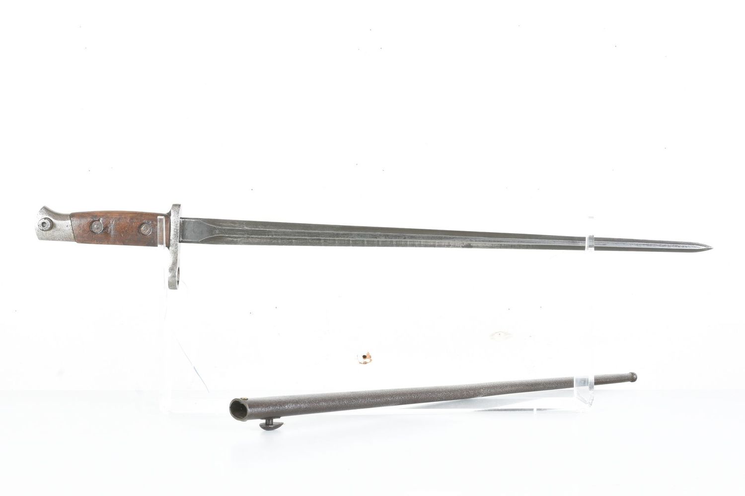 Knife Bayonet with scabbard for Mle 89-16/36 Belgian Mauser