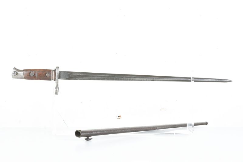 Knife Bayonet with scabbard for Mle 89-16/36 Belgian Mauser