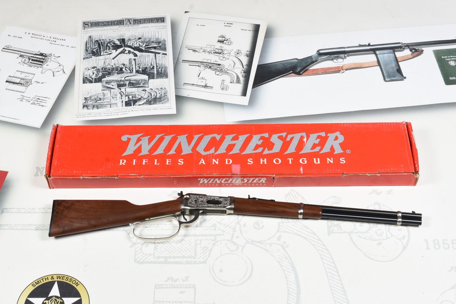 The Winchester " Wild Bill Hickock " 94AE 45 Colt NIB