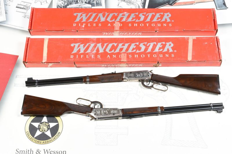 The Winchester Special Custom series From The Winchester Special Custom series From "Cherry's Guns" NIB 2 of this model available sold seperatly @ 3950 each ( Real Silver washed frames )