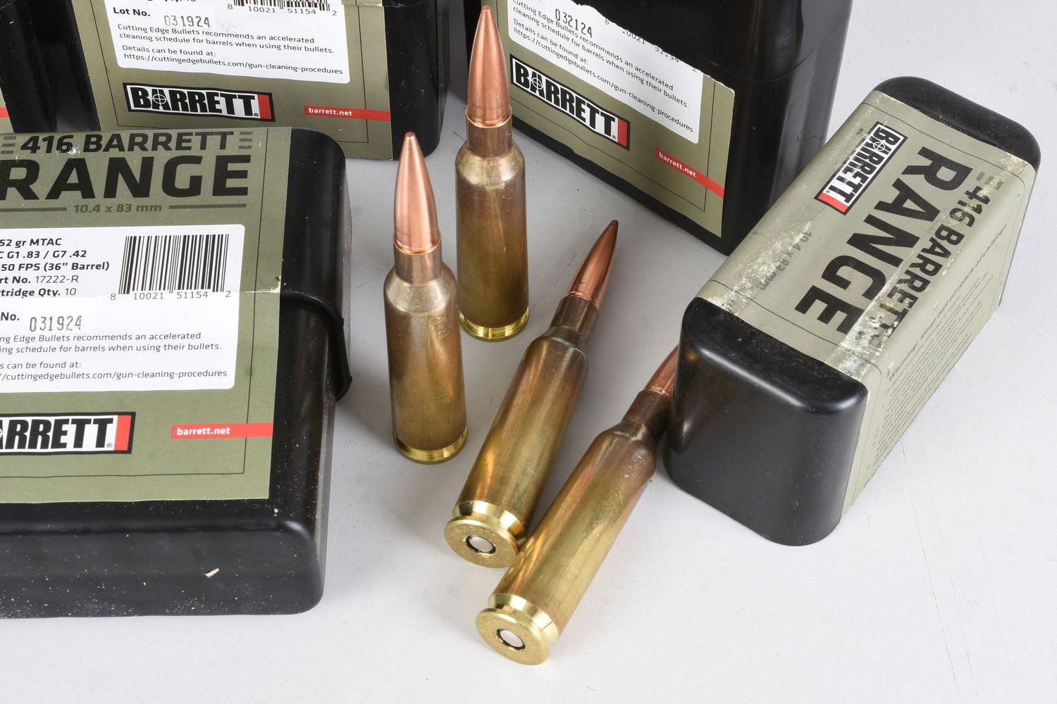 BARRETT 416 452 GR MTAC SOLID 10 rd box