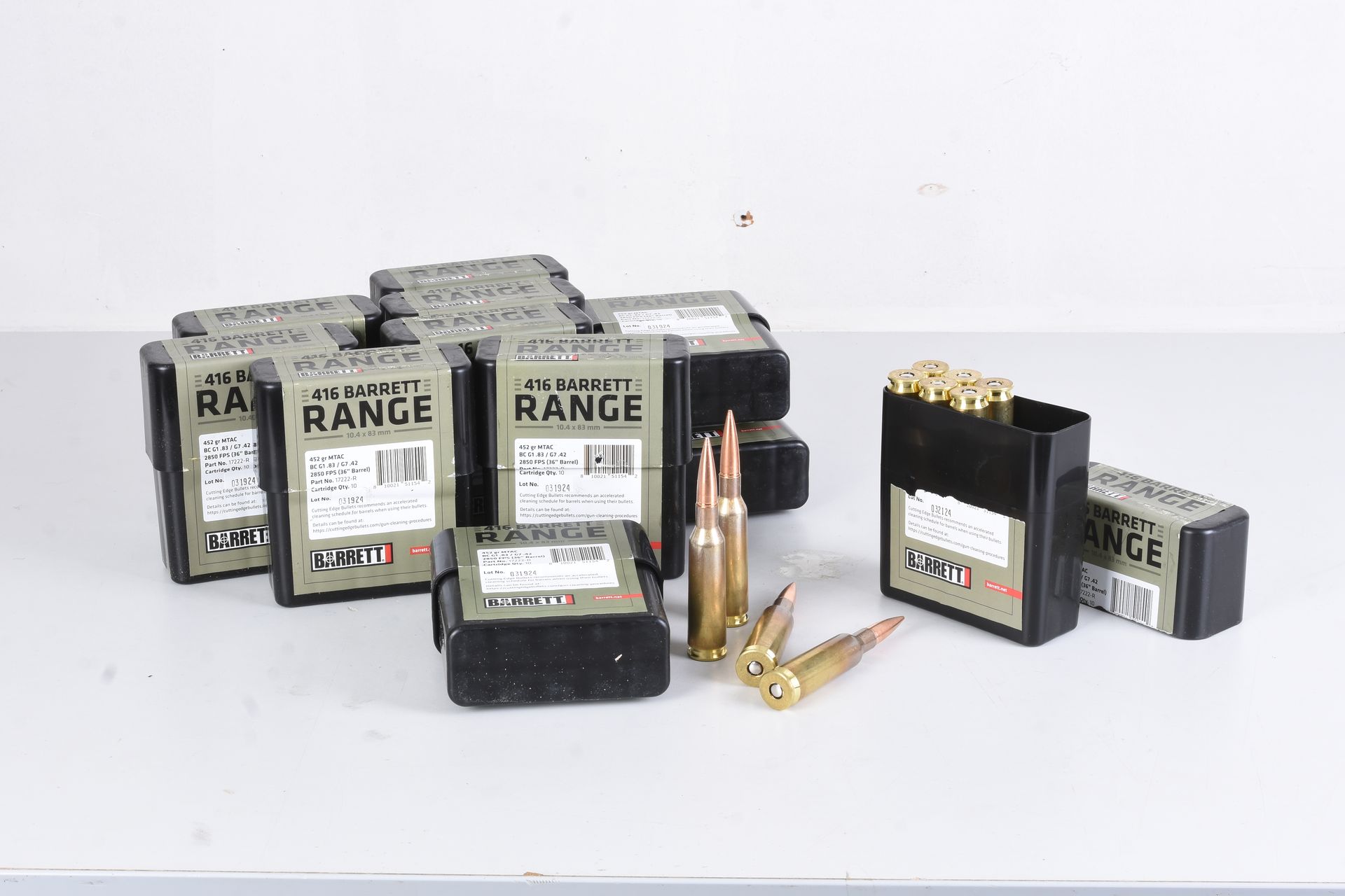 BARRETT 416 452 GR MTAC SOLID 10 rd box