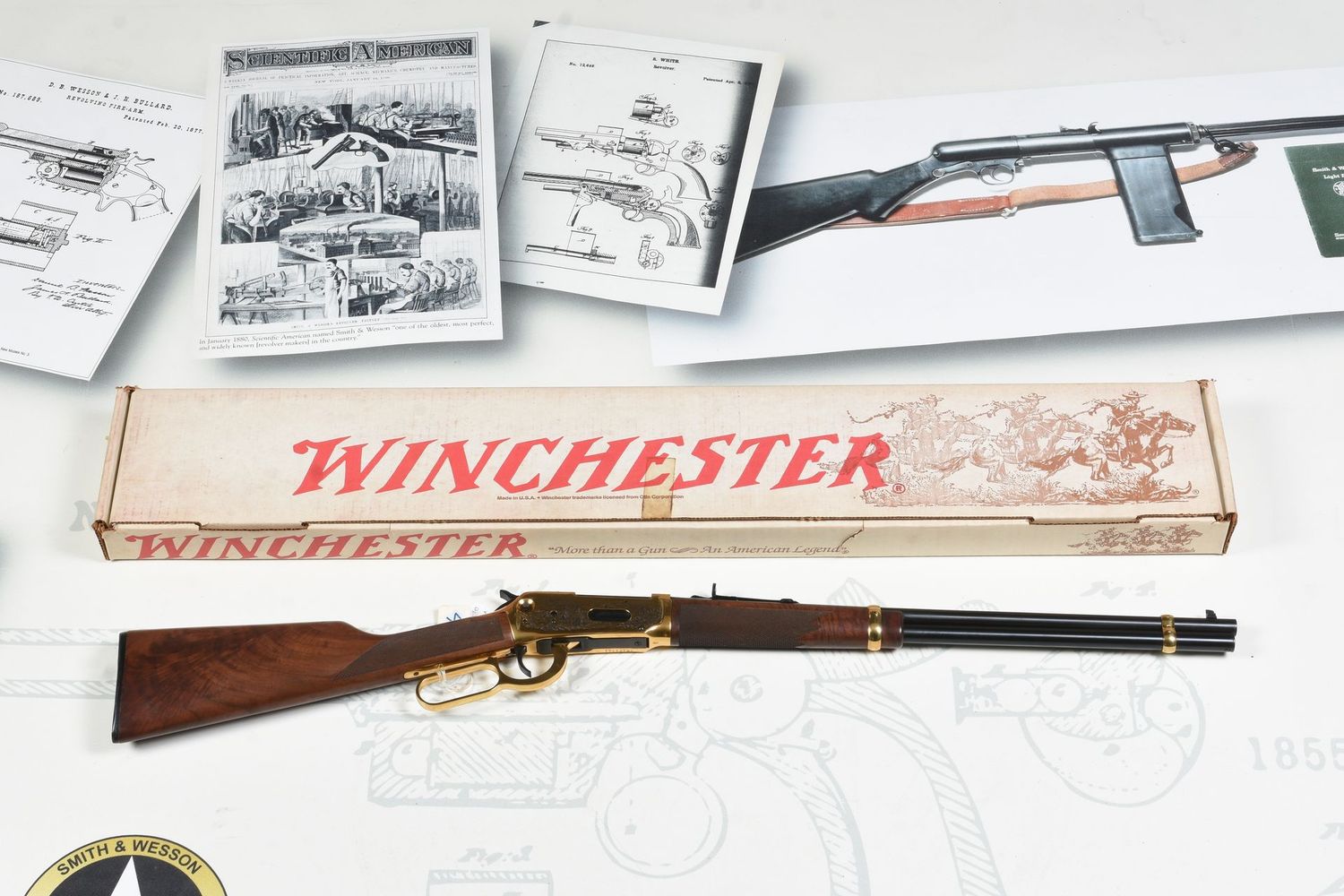 The Winchester " ARAPAHO " a 1992 Cherrys 94AE Project NIB