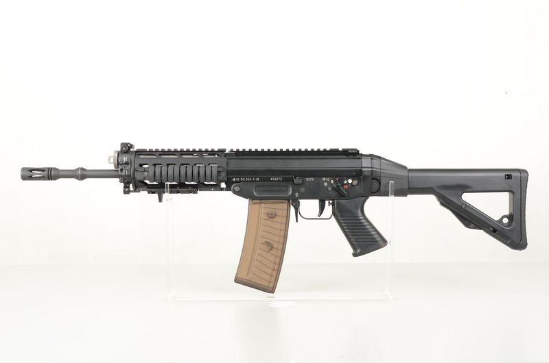 SIG 553-2 LB Rail hand guard 223 REM converted to SA ( Bel Certificat 2012 )