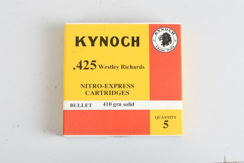 KYNOCH 425 WESTLEY RICHARDS N-E	410 GR SOLID 5RD