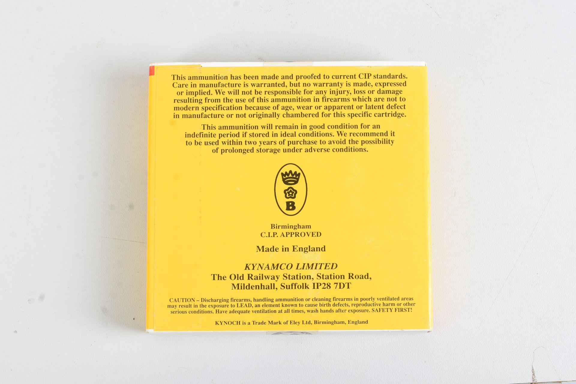 KYNOCH 505 GIBBS NITRO EXPRESS 525 GR SOLID 5RD