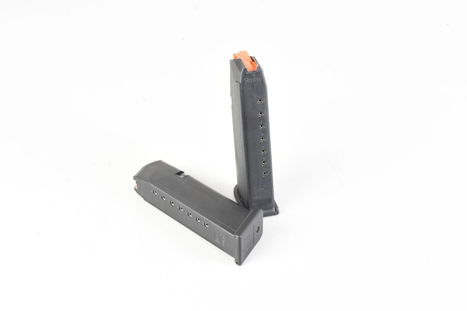 GLOCK Magazines G19 10RD / Black, Orange Follower GLOCK Magazines G19 10RD / Black, Orange Follower