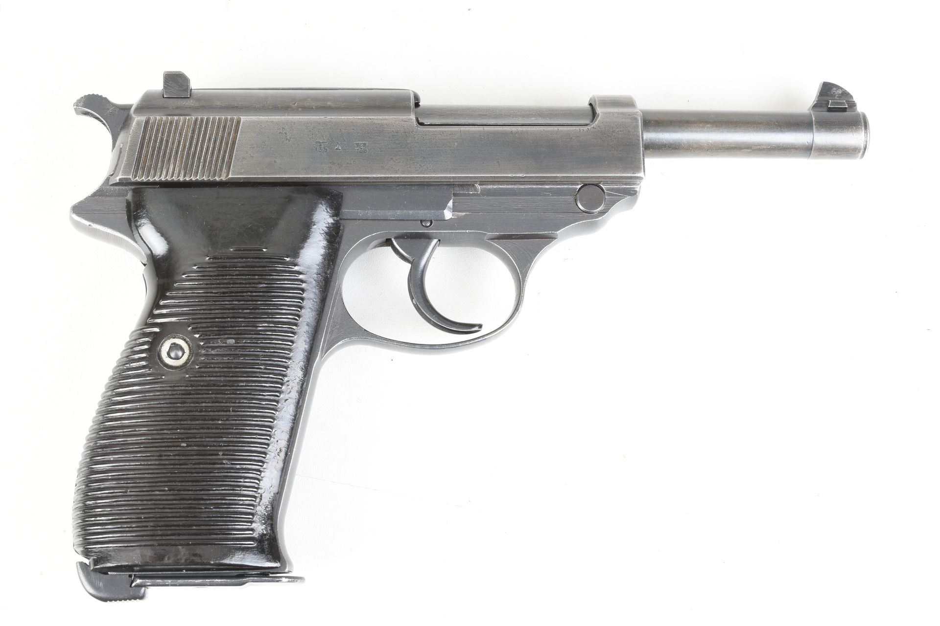 MAUSER P38 BYF43 + holster & 2nd magazine WWII serial correct