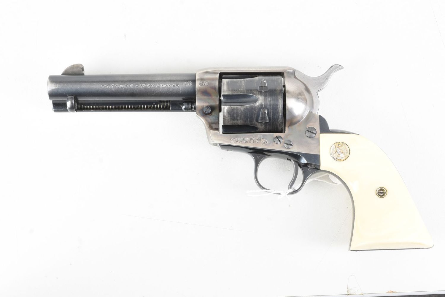 COLT SAA 2ND	45 LC 4 3/4 barrel original Ivory Grips