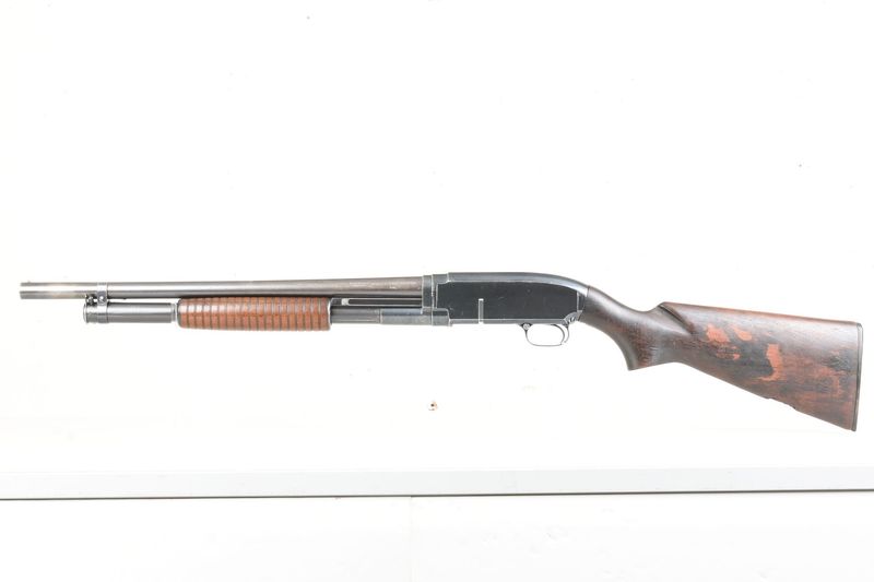 WINCHESTER	MOD. 12 ( US marked ) 	12 TAKE DOWN WW2 RIOT/TRENCH GUN