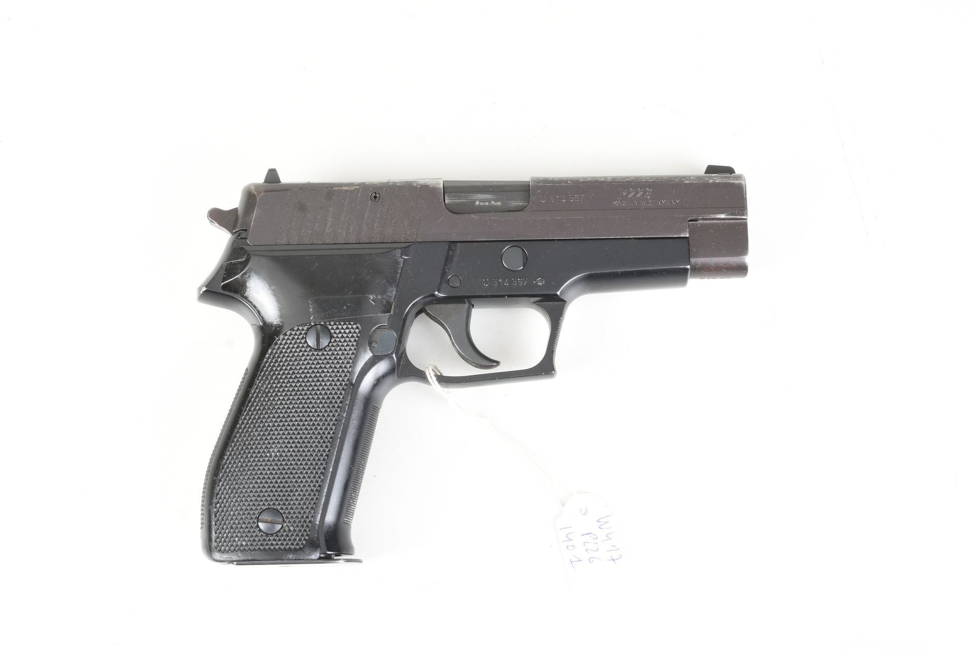 SIG P226 POLICE PISTOL german made 9mm vintage
