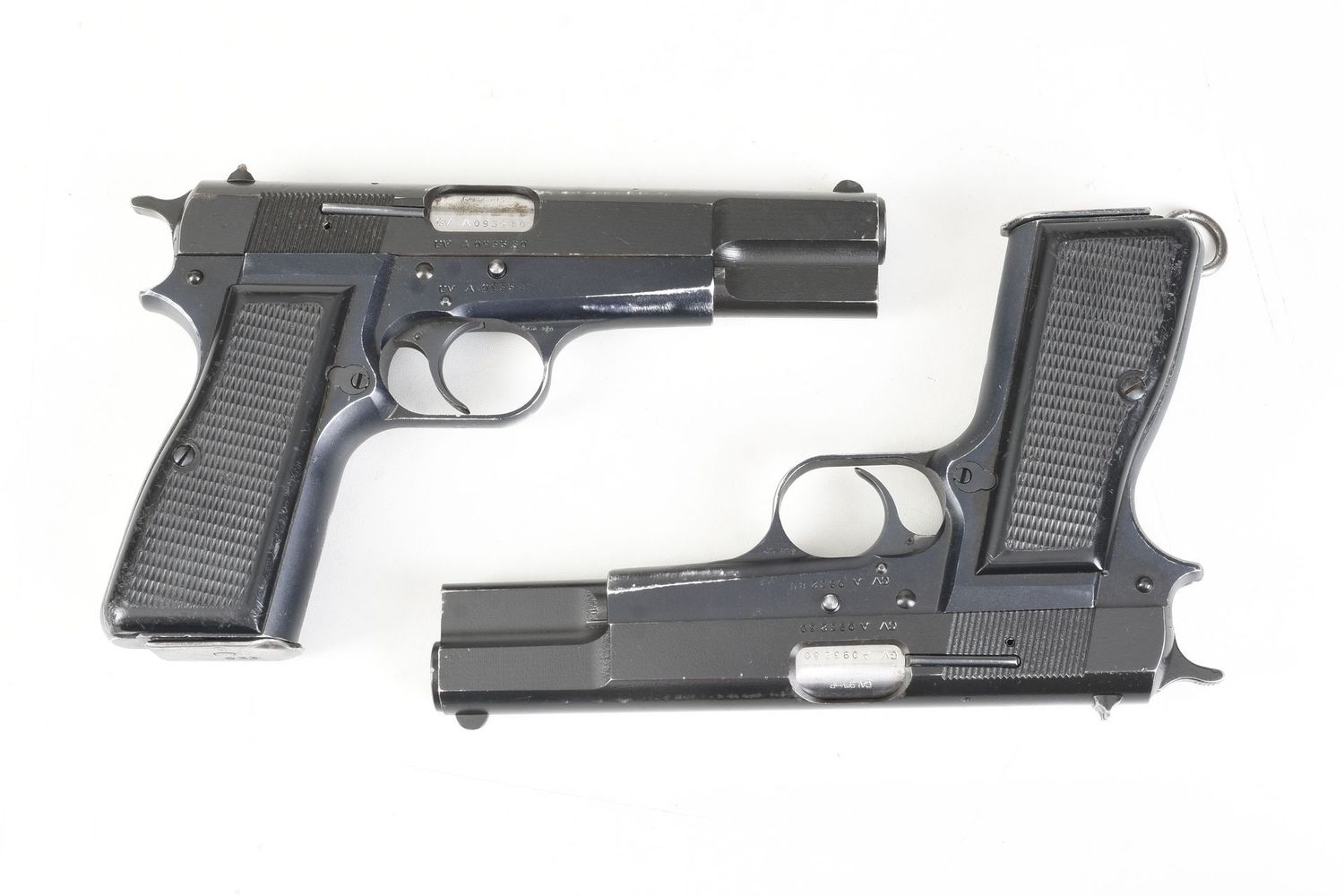 FN HERSTAL - Lightweight Pair of 1980 first year production GP gendarmerie