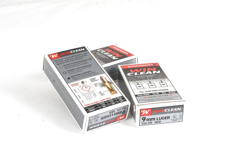 WINCHESTER	9x19 PARA	124	 FMJ  WINCLEAN	50 RD BOX
