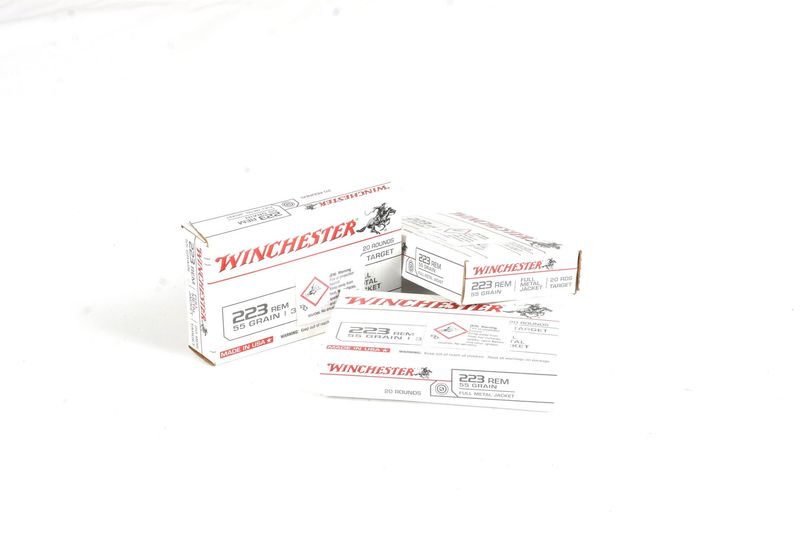 WINCHESTER	223 REM	55	FMJ	20 RD BOX