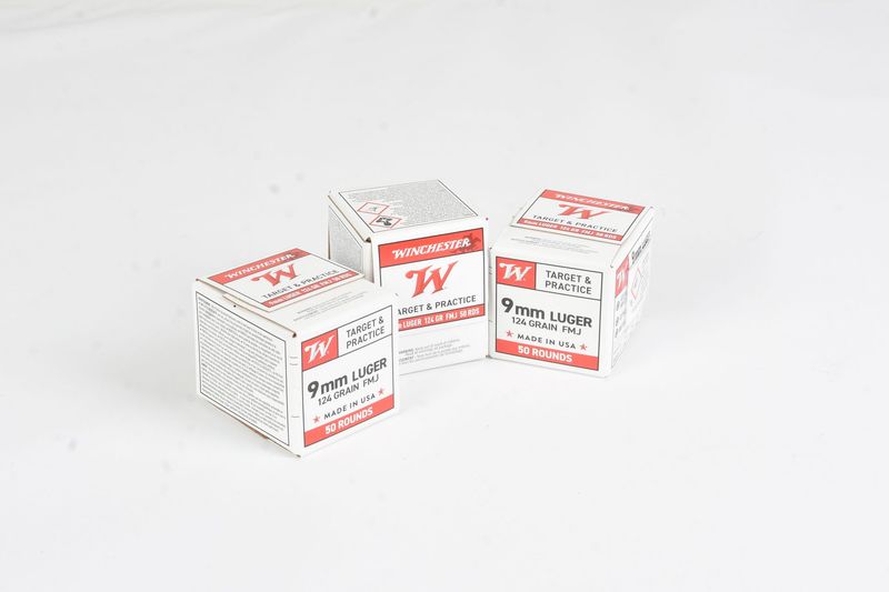 WINCHESTER	9x19 PARA	124	 FMJ	50RD BOX