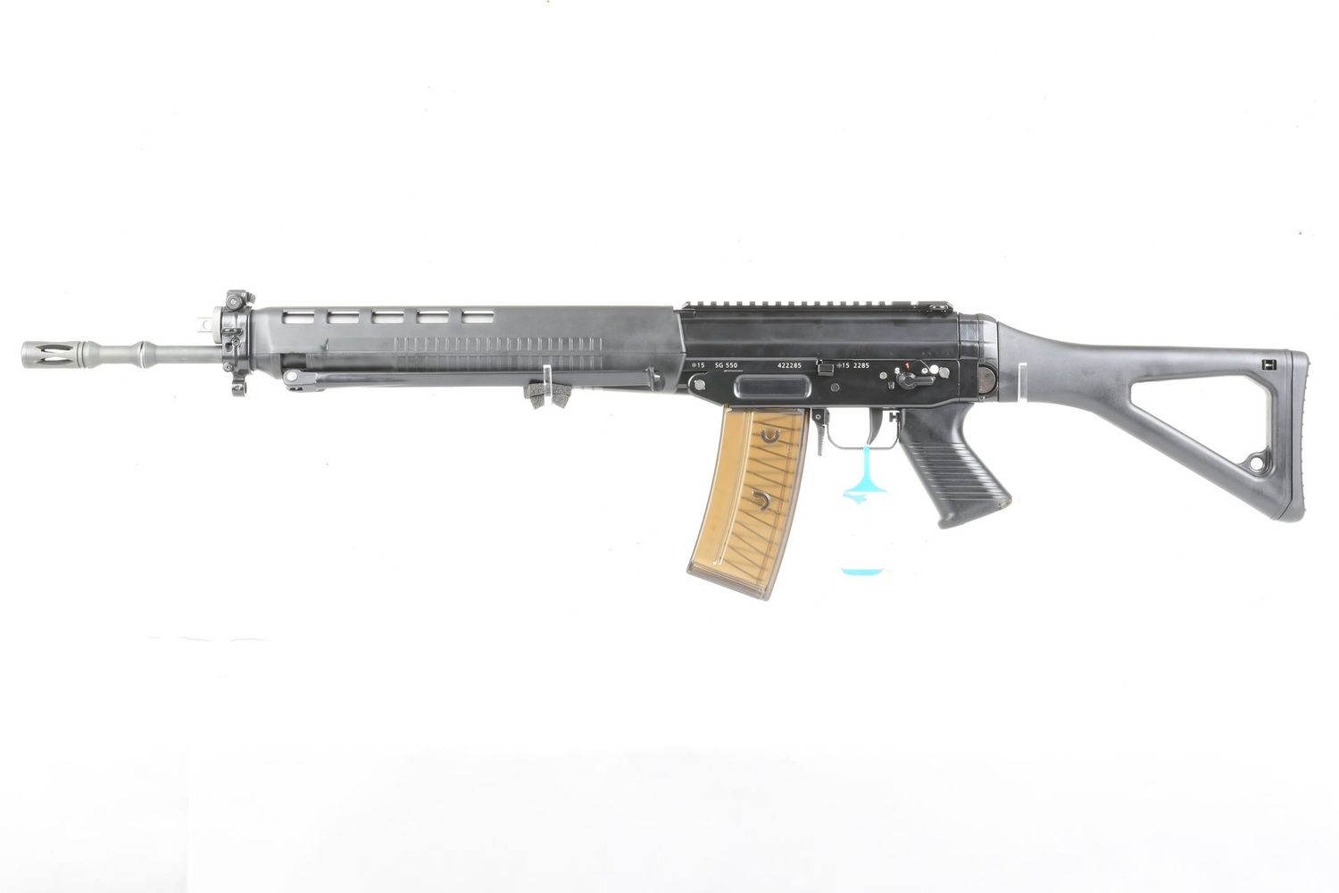 SAN SWISS ARMS	SG 550-2 AUTO RAIL NOIR 223 REM FULL AUTO RIFLE