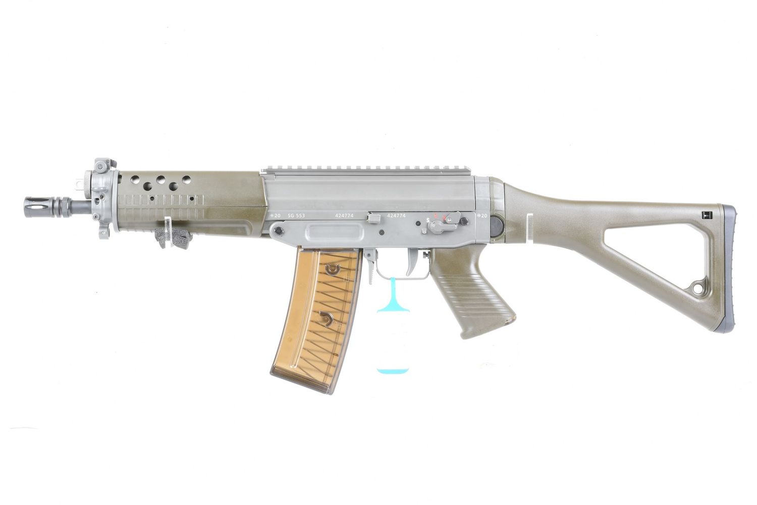 SAN SWISS ARMS	SG 553-1 SB AUTO RAIL VERT ROT FULL AUTO 5.56X45