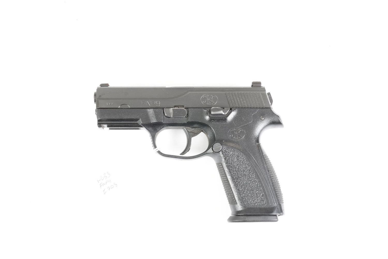 FN USA	FNP9 DAO	9x19 PARA ( surplus Police - Military )
