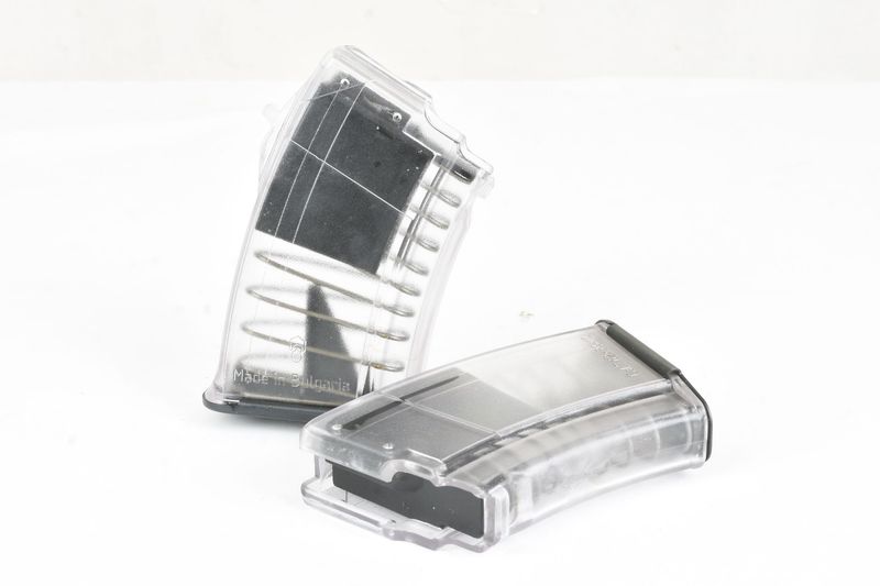 BULGARIAN	MAGAZINE	10RD AK-47 POLYMER TRANSPARENT