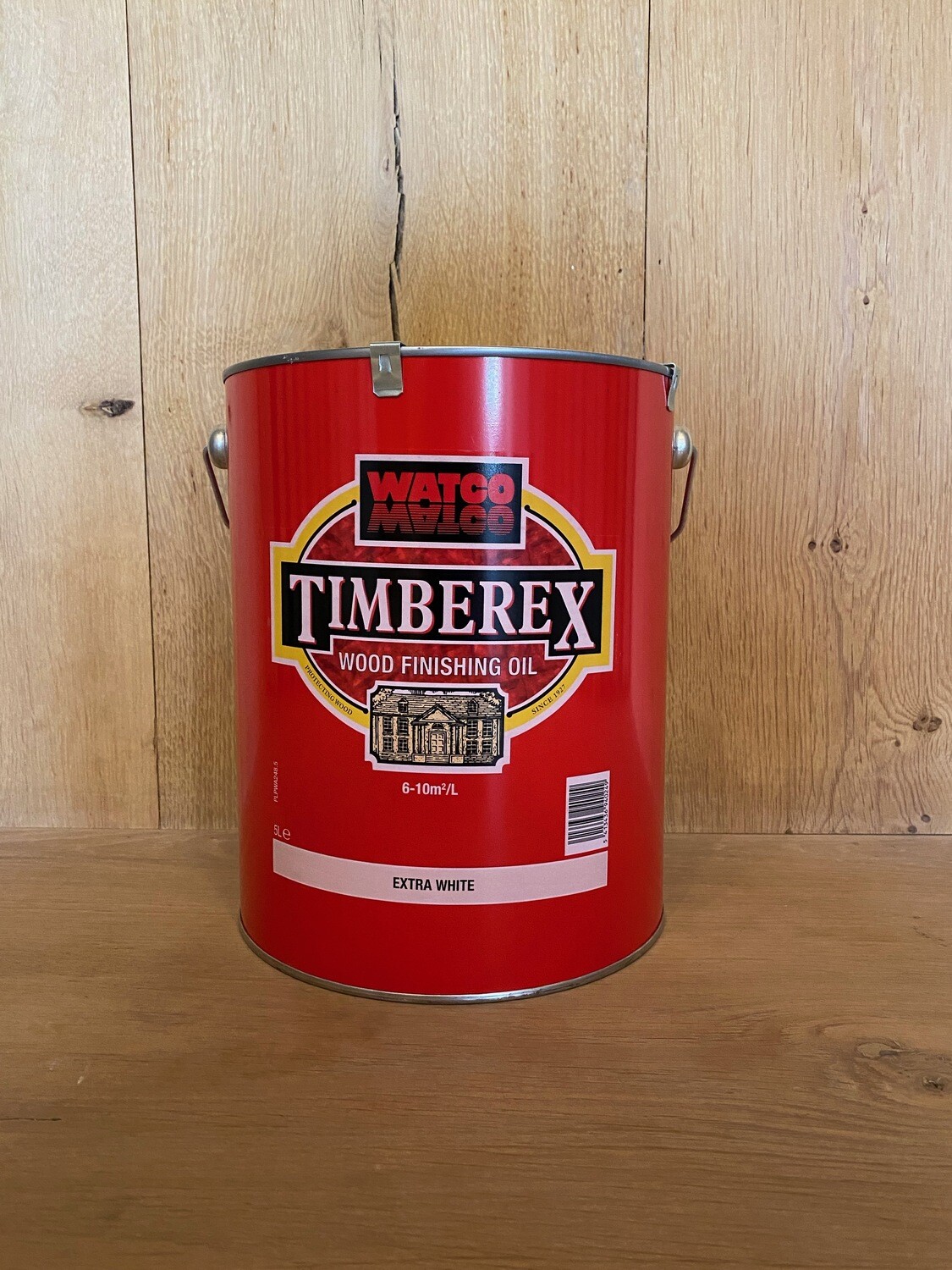 Timberex wood finishing oil, extra white