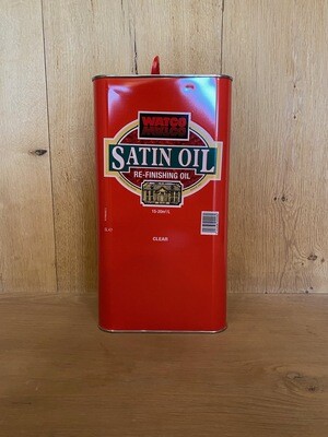 Satin oil, refinishing clear