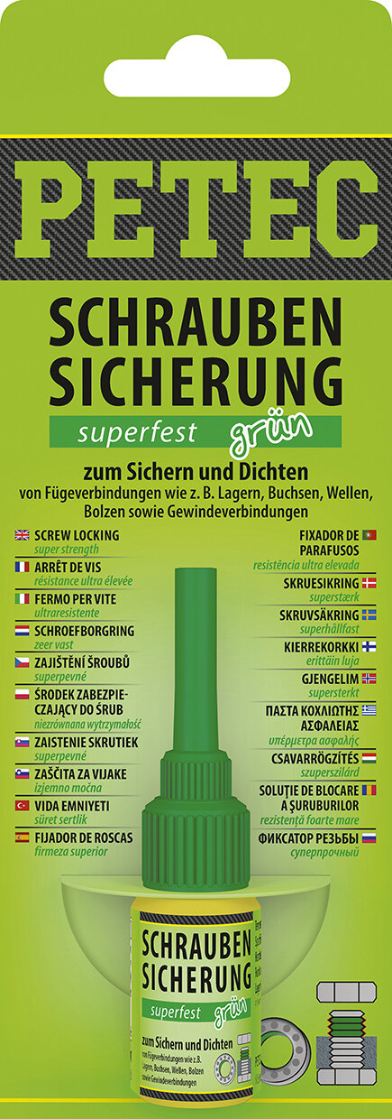 SCHRAUBENSICHERUNG SUPERFEST, 5 G, SB-KARTE