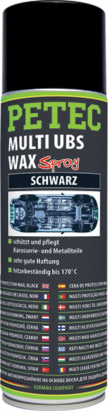 MULTI UBS -WAX, SCHWARZ, 500ML