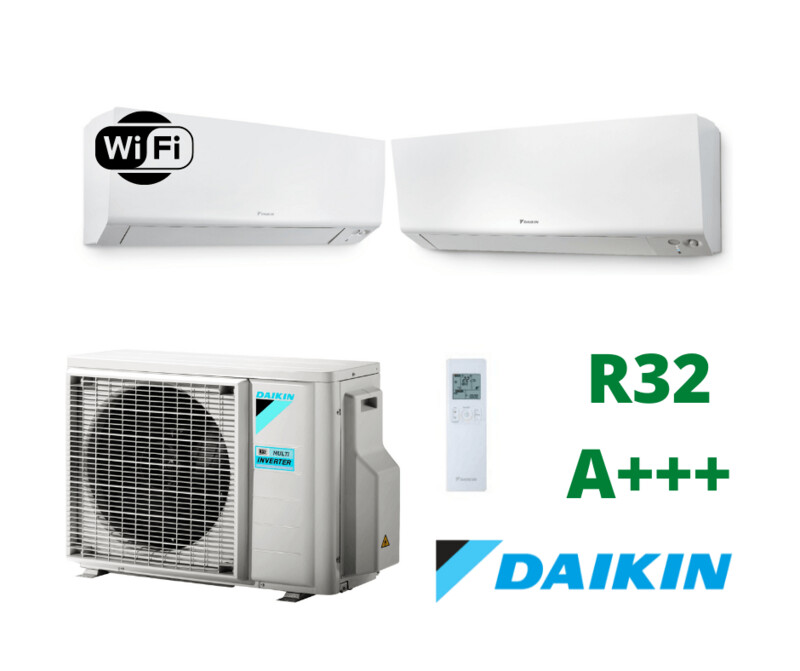 Daikin Perfera Dual Split 9000 Btu +12000 Btu