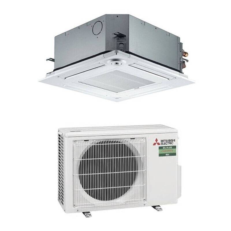 ​Climatizzatore a cassetta a 4 vie Mitsubishi SLZ-M60FA2 da 21000 Btu