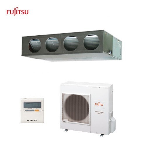 Climatizzatore Condizionatore Fujitsu Split Canalizzabile Inverter serie KM ARXG24KMLA A++/A+ 24000 BTU