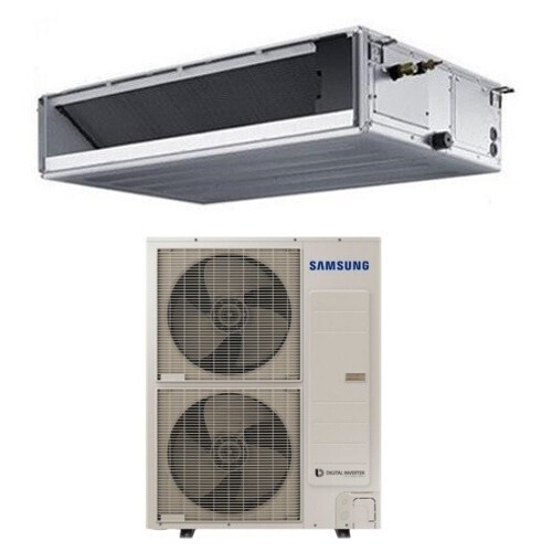 Climatizzatore Condizionatore Samsung Inverter Canalizzato 48000 BTU Media Prevalenza AC140RNMDKG/EU A+/A+ Wi-Fi Optional R-32