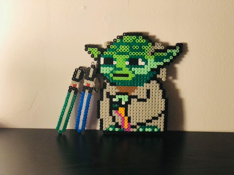 Yoda et épée de l’Univers Star Wars✨🫶🏻