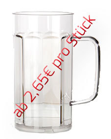 0,50l Bierkrug/Bierseidel - 12 Stück