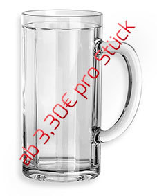 0,25l Bierkrug/Bierseidel - 6 Stück für