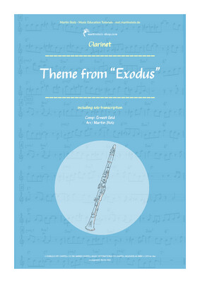 Exodus (Movie-Theme) - Clarinet