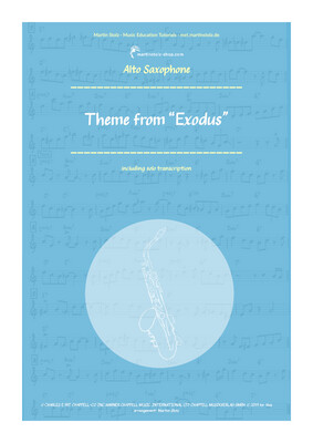 &quot;Exodus&quot; (Movie-Theme) - Alto Saxophone