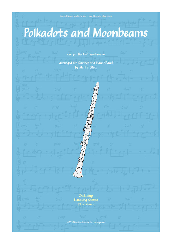 &quot;Polkadots and Moonbeams&quot; - Clarinet ·  Duo and Band Version