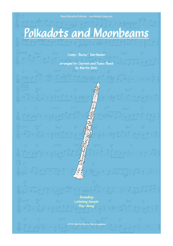 &quot;Polkadots and Moonbeams&quot; - Clarinet ·  Duo and Band Version